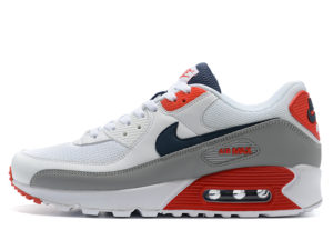 Tênis Nike Air Max 90 – branco/vermelho