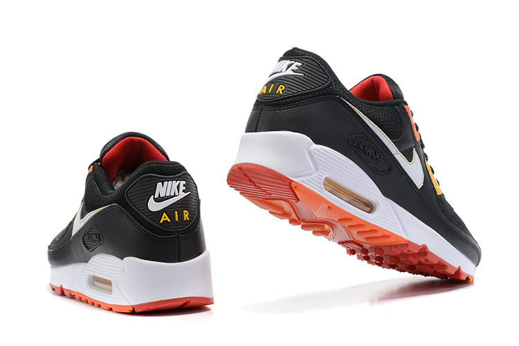 Black orange and hot sale yellow air max