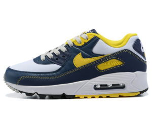 Tênis Nike Air Max 90 – branco e azul