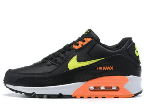 Tênis Nike Air Max 90 – preto e salmão