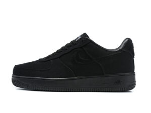 Tênis Nike Air Force 1 – stussy x nike – Black